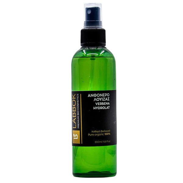 Verbenenwasser (Zitroneneisenkraut) - 200ml - 100% Natürlich - 100% Bio-Zertifiziert - 100% Rein